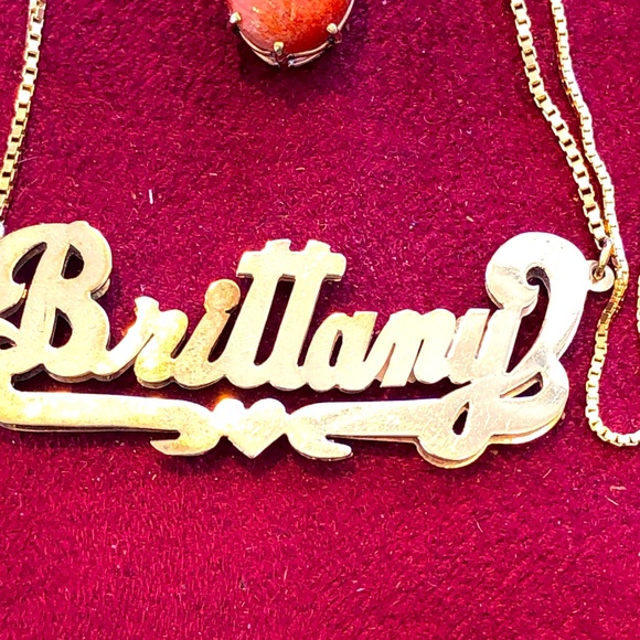 14 kt yellow gold necklace with box link chain 16” - Picture 1 of 6